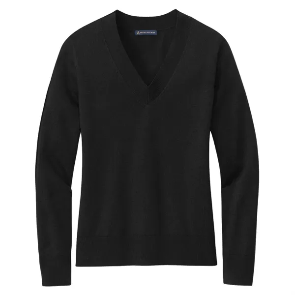 Brooks Brothers® Women's Cotton Stretch V-Neck Sweater - Brooks Brothers® Women's Cotton Stretch V-Neck Sweater - Image 3 of 5