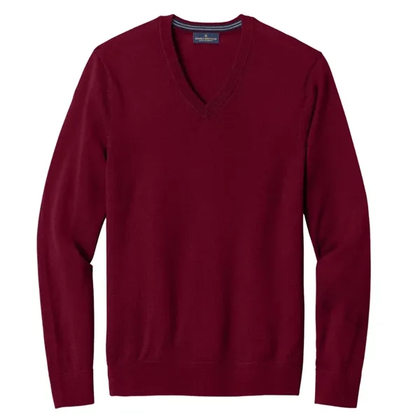 Brooks Brothers ® Washable Merino V-Neck Sweater - Brooks Brothers ® Washable Merino V-Neck Sweater - Image 2 of 5
