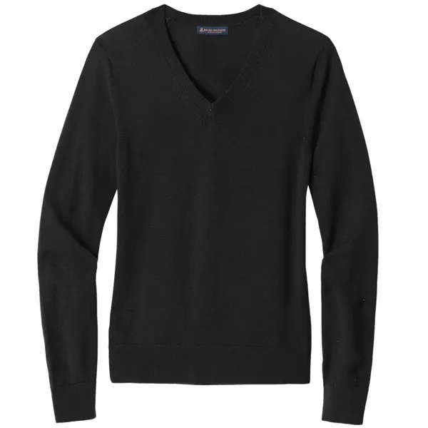 Brooks Brothers ® Women's Washable Merino V-Neck Sweater - Brooks Brothers ® Women's Washable Merino V-Neck Sweater - Image 2 of 5