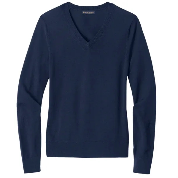 Brooks Brothers ® Women's Washable Merino V-Neck Sweater - Brooks Brothers ® Women's Washable Merino V-Neck Sweater - Image 3 of 5