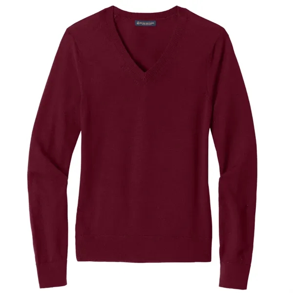 Brooks Brothers ® Women's Washable Merino V-Neck Sweater - Brooks Brothers ® Women's Washable Merino V-Neck Sweater - Image 4 of 5