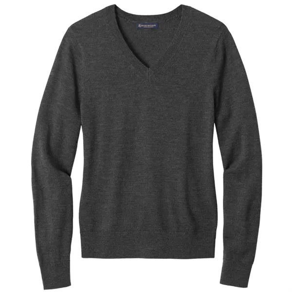 Brooks Brothers ® Women's Washable Merino V-Neck Sweater - Brooks Brothers ® Women's Washable Merino V-Neck Sweater - Image 5 of 5