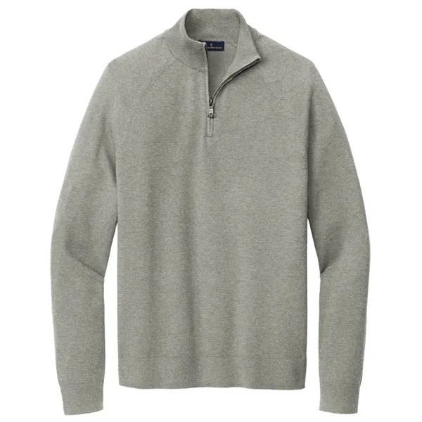 Brooks Brothers® Cotton Stretch 1/4-Zip Sweater - Brooks Brothers® Cotton Stretch 1/4-Zip Sweater - Image 5 of 5