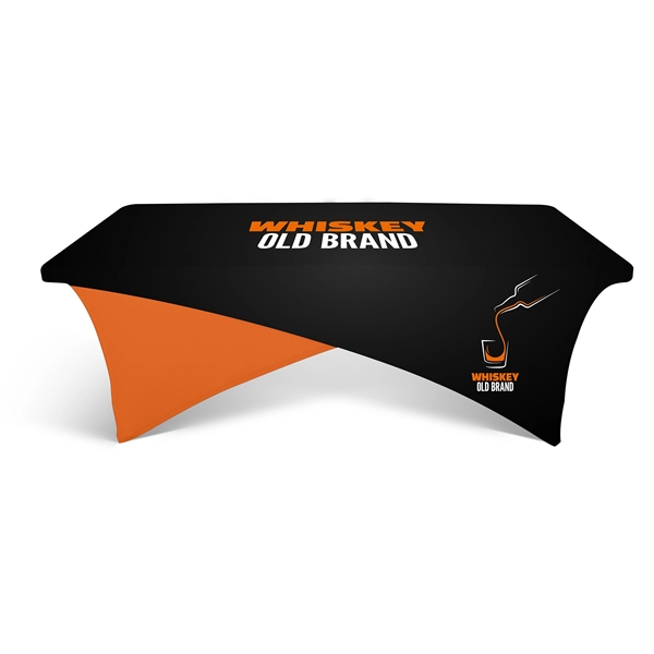 Cross Over Table Cover - Full Color Dye Sublimation Print - Cross Over Table Cover - Full Color Dye Sublimation Print - Image 2 of 3