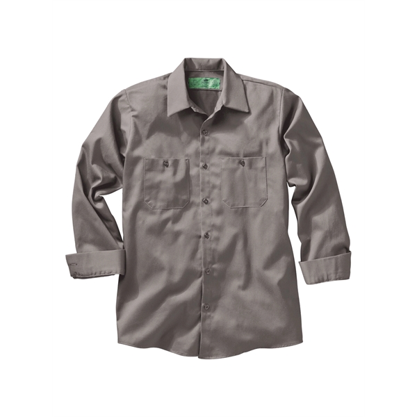 Red Kap Shirts - Men's Long Sleeve Wrinkle-Resistant Cott... - Red Kap Shirts - Men's Long Sleeve Wrinkle-Resistant Cott... - Image 2 of 8
