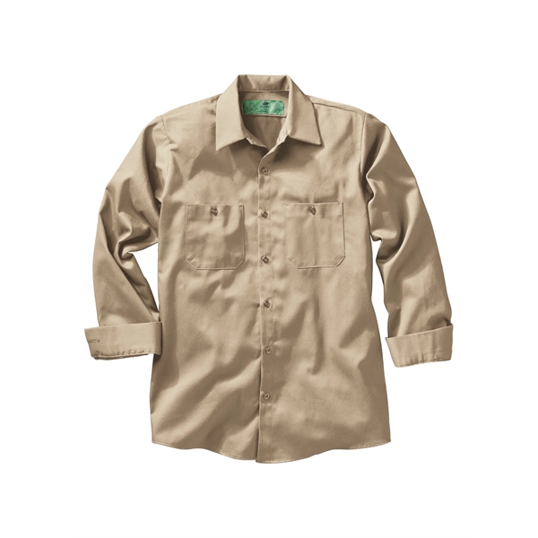 Red Kap Shirts - Men's Long Sleeve Wrinkle-Resistant Cott... - Red Kap Shirts - Men's Long Sleeve Wrinkle-Resistant Cott... - Image 3 of 8