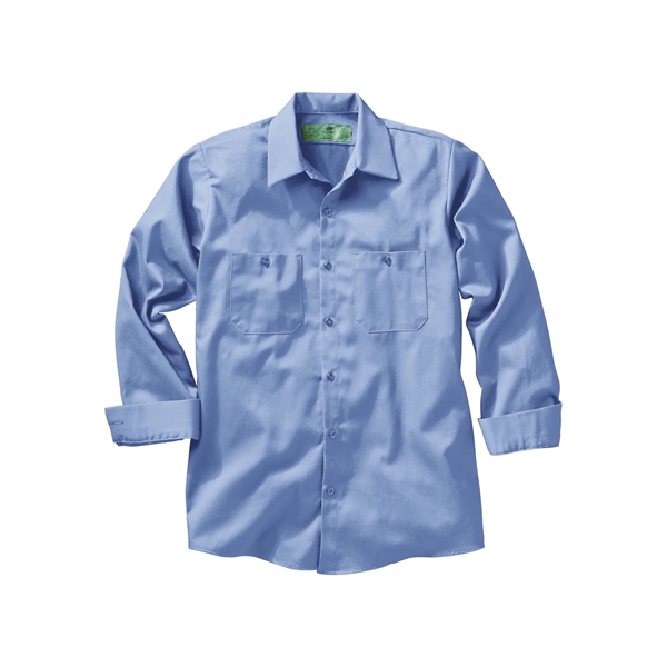 Red Kap Shirts - Men's Long Sleeve Wrinkle-Resistant Cott... - Red Kap Shirts - Men's Long Sleeve Wrinkle-Resistant Cott... - Image 4 of 8