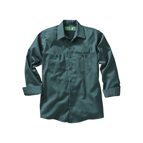 Red Kap Shirts - Men's Long Sleeve Wrinkle-Resistant Cott... - Red Kap Shirts - Men's Long Sleeve Wrinkle-Resistant Cott... - Image 7 of 8