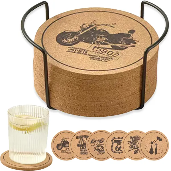 Insulation Round Cork Coaster Full Page Printing Possible - Insulation Round Cork Coaster Full Page Printing Possible - Image 0 of 15