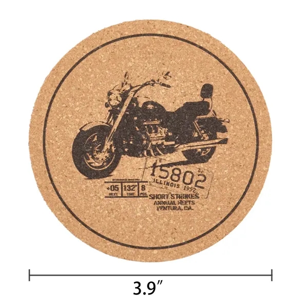 Insulation Round Cork Coaster Full Page Printing Possible - Insulation Round Cork Coaster Full Page Printing Possible - Image 1 of 15