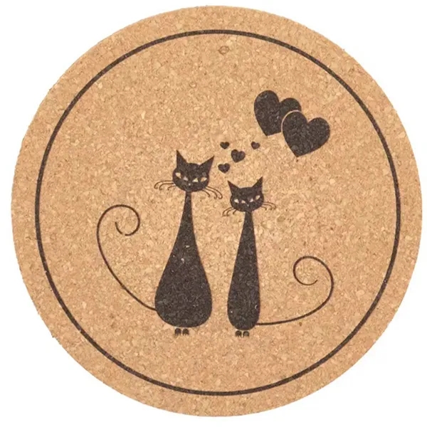 Insulation Round Cork Coaster Full Page Printing Possible - Insulation Round Cork Coaster Full Page Printing Possible - Image 7 of 15