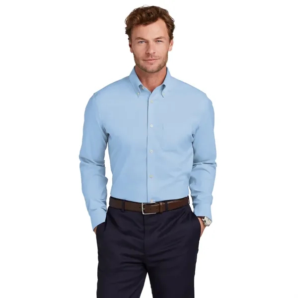 Brooks Brothers® Wrinkle-Free Stretch Pinpoint Shirt - Brooks Brothers® Wrinkle-Free Stretch Pinpoint Shirt - Image 1 of 4