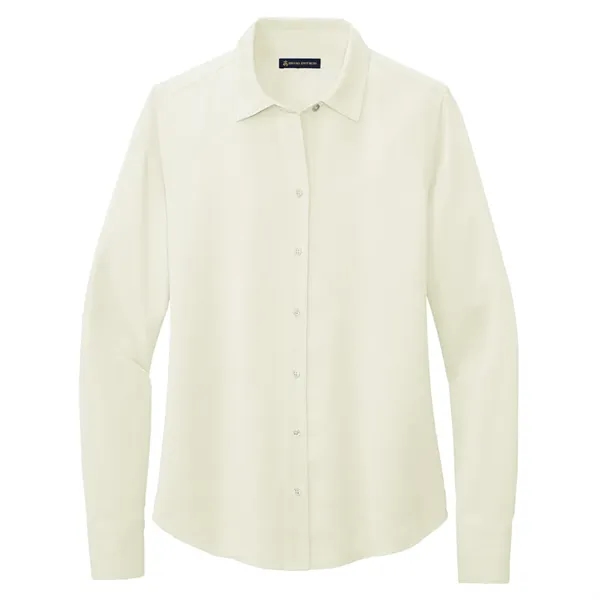 Brooks Brothers® Women's Full-Button Satin Blouse - Brooks Brothers® Women's Full-Button Satin Blouse - Image 3 of 5