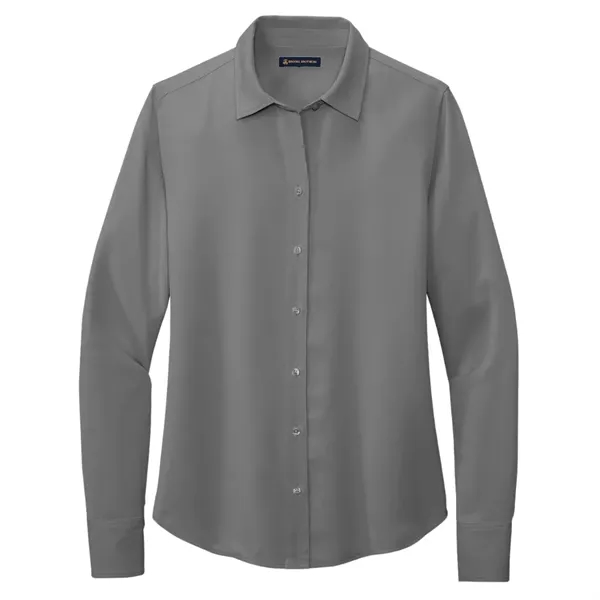 Brooks Brothers® Women's Full-Button Satin Blouse - Brooks Brothers® Women's Full-Button Satin Blouse - Image 4 of 5