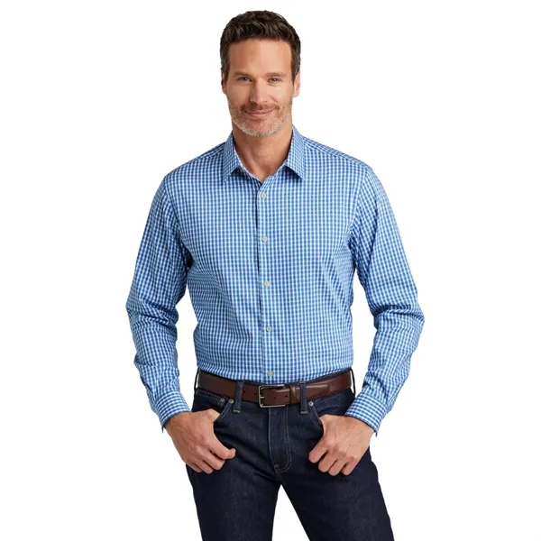 Brooks Brothers® Tech Stretch Patterned Shirt - Brooks Brothers® Tech Stretch Patterned Shirt - Image 1 of 8