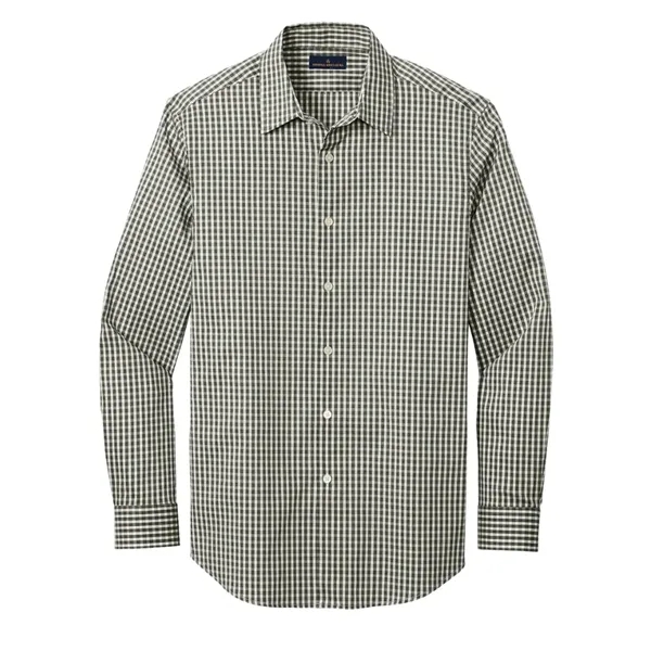 Brooks Brothers® Tech Stretch Patterned Shirt - Brooks Brothers® Tech Stretch Patterned Shirt - Image 4 of 8
