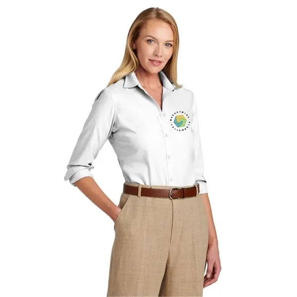 Brooks Brothers® Women's Wrinkle-Free Stretch Nailhead Shirt - Brooks Brothers® Women's Wrinkle-Free Stretch Nailhead Shirt - Image 0 of 7