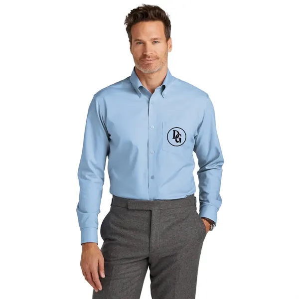 Brooks Brothers® Wrinkle-Free Stretch Nailhead Shirt - Brooks Brothers® Wrinkle-Free Stretch Nailhead Shirt - Image 0 of 7