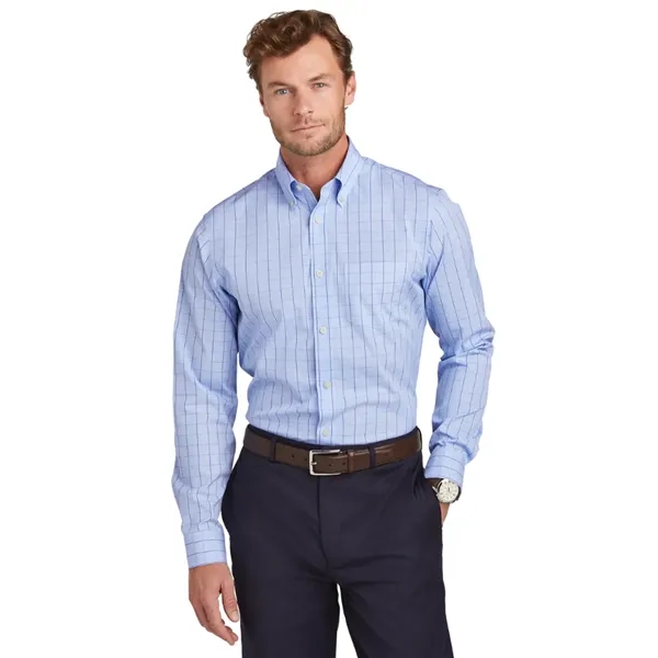 Brooks Brothers® Wrinkle-Free Stretch Patterned Shirt - Brooks Brothers® Wrinkle-Free Stretch Patterned Shirt - Image 1 of 2