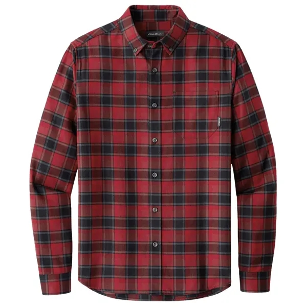 Eddie Bauer® Long Sleeve Favorite Flannel Plaid Shirt - Eddie Bauer® Long Sleeve Favorite Flannel Plaid Shirt - Image 2 of 5