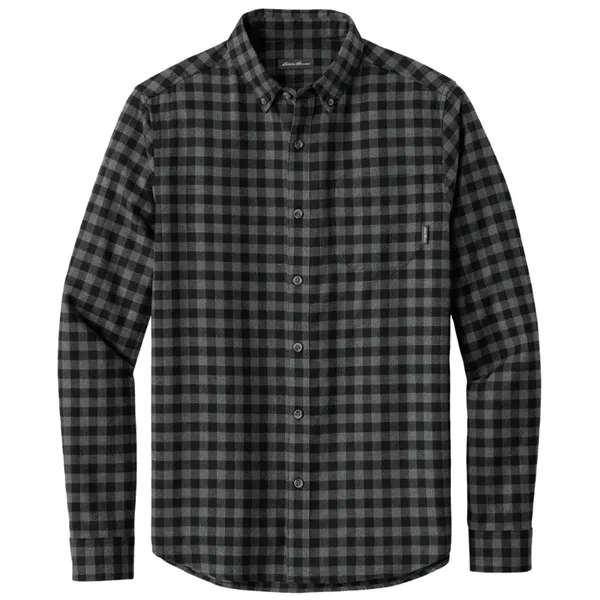 Eddie Bauer® Long Sleeve Favorite Flannel Plaid Shirt - Eddie Bauer® Long Sleeve Favorite Flannel Plaid Shirt - Image 4 of 5
