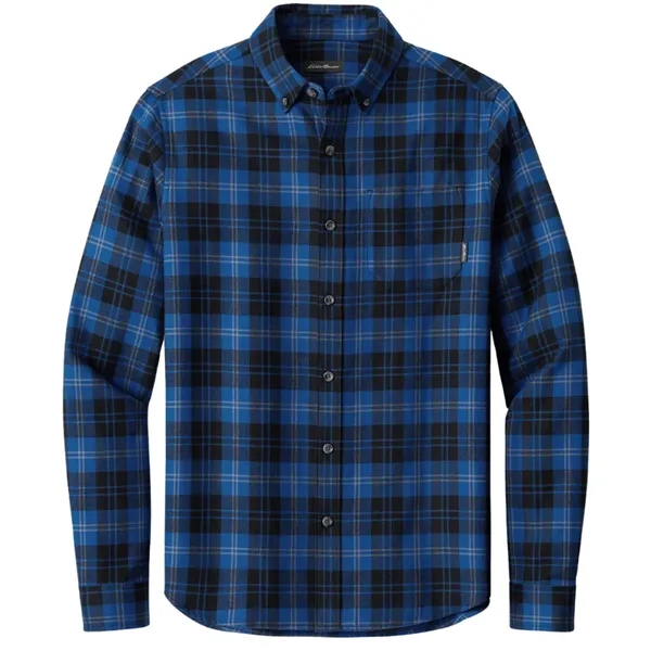 Eddie Bauer® Long Sleeve Favorite Flannel Plaid Shirt - Eddie Bauer® Long Sleeve Favorite Flannel Plaid Shirt - Image 5 of 5