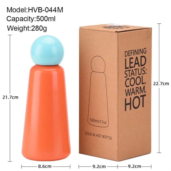 16oz  Durable Stainless Steel Insulated Bottle - 16oz  Durable Stainless Steel Insulated Bottle - Image 8 of 11