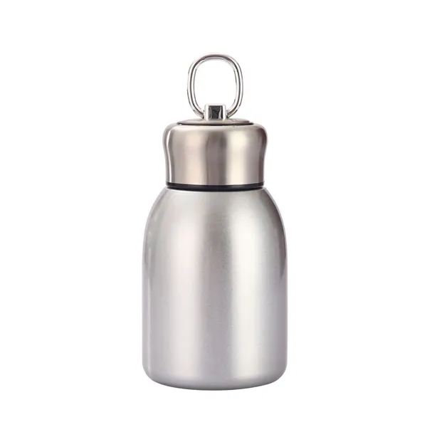 Carriable Mini Steel Insulated Bottle with Lid - Carriable Mini Steel Insulated Bottle with Lid - Image 1 of 4