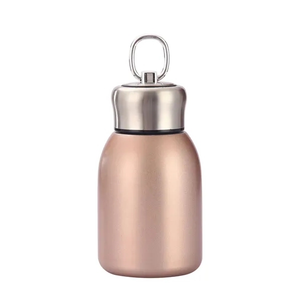 Carriable Mini Steel Insulated Bottle with Lid - Carriable Mini Steel Insulated Bottle with Lid - Image 3 of 4