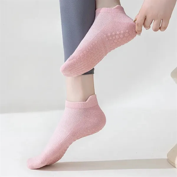 Silicone Dot Grip Socks for Indoor Activities - Silicone Dot Grip Socks for Indoor Activities - Image 14 of 20