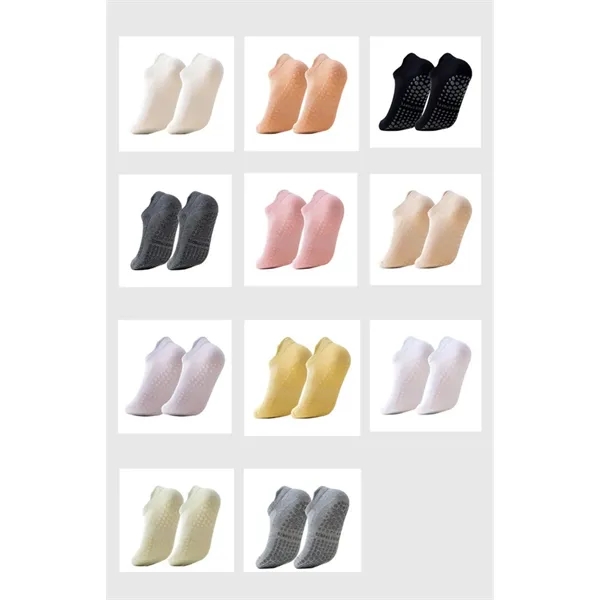 Silicone Dot Grip Socks for Indoor Activities - Silicone Dot Grip Socks for Indoor Activities - Image 20 of 20