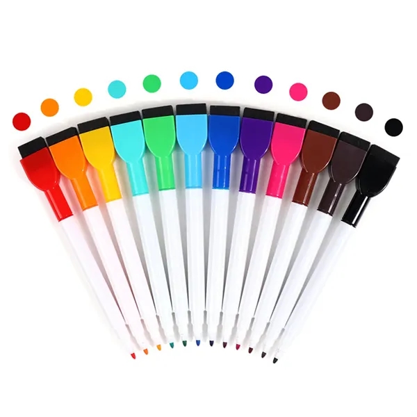 Magnetic Dry Erase Markers Set - Magnetic Dry Erase Markers Set - Image 1 of 6