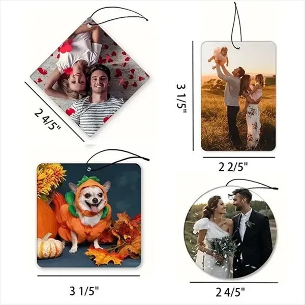 Custom Paper Car Air Fresheners Scented Hanging Perfume - Custom Paper Car Air Fresheners Scented Hanging Perfume - Image 1 of 3