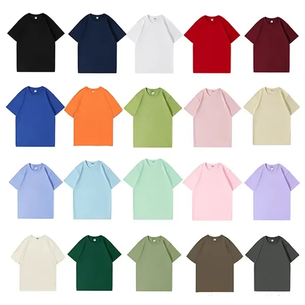 Unisex Custom Printed Cotton Advertising T-Shirts - Unisex Custom Printed Cotton Advertising T-Shirts - Image 2 of 3