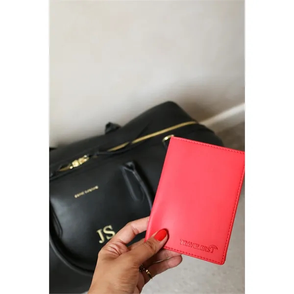 New Tile Slim with Vegan Leather Passport Wallet - New Tile Slim with Vegan Leather Passport Wallet - Image 5 of 5