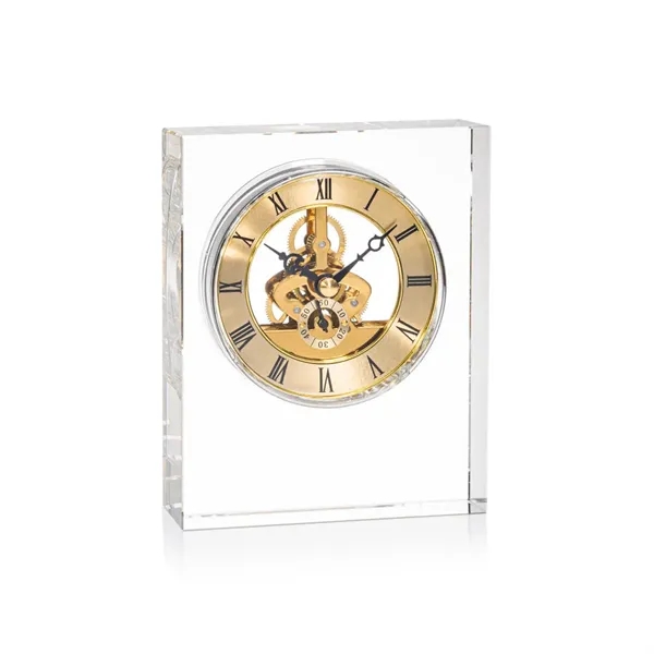 Ashland VividPrint™ Clock - Gold Dial