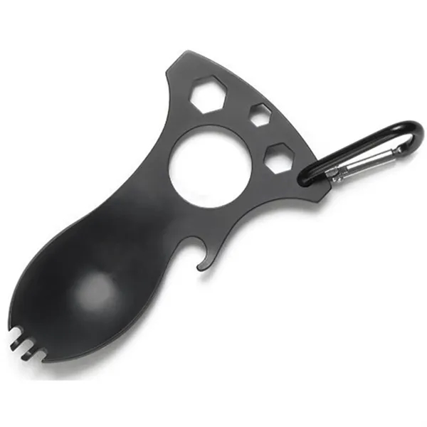 Multifunctional Camping Stainless Steel Spork - Multifunctional Camping Stainless Steel Spork - Image 3 of 3