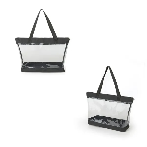 ClearPass Zipper Tote Bag with Pockets - ClearPass Zipper Tote Bag with Pockets - Image 4 of 5