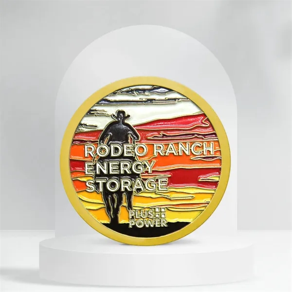 Imported Die Struck & Soft Enamel Coin - Imported Die Struck & Soft Enamel Coin - Image 0 of 3