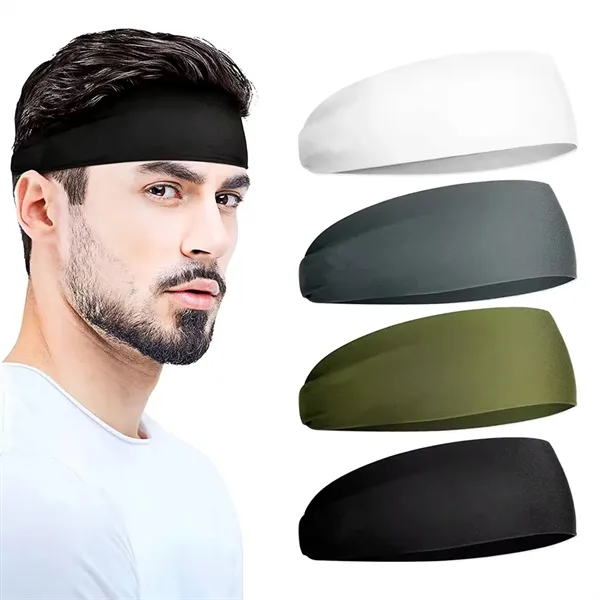 Unisex Moisture-Wicking Fitness Headband - Unisex Moisture-Wicking Fitness Headband - Image 0 of 10