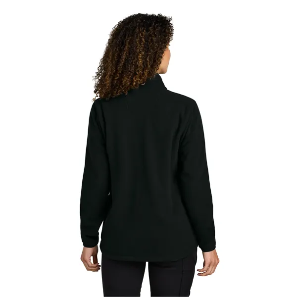 Carhartt Women's Textured Full-Zip Fleece Jacket - Carhartt Women's Textured Full-Zip Fleece Jacket - Image 3 of 13
