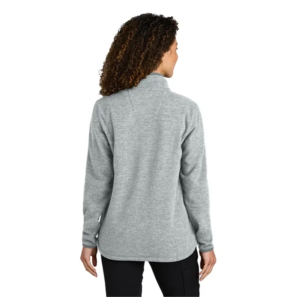 Carhartt Women's Textured Full-Zip Fleece Jacket - Carhartt Women's Textured Full-Zip Fleece Jacket - Image 10 of 13