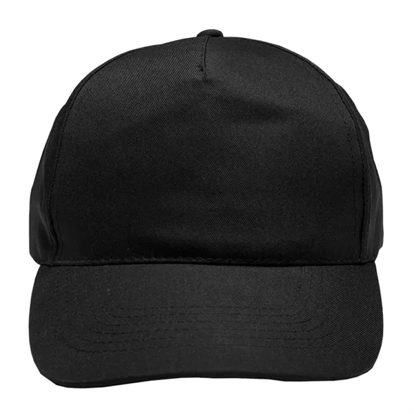 5 Panel Polyester Baseball Cap - 5 Panel Polyester Baseball Cap - Image 2 of 6