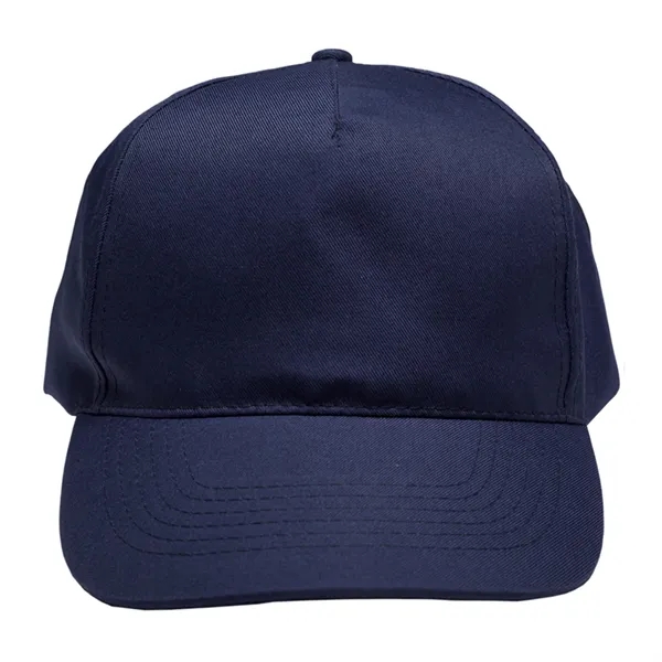 5 Panel Polyester Baseball Cap - 5 Panel Polyester Baseball Cap - Image 3 of 6