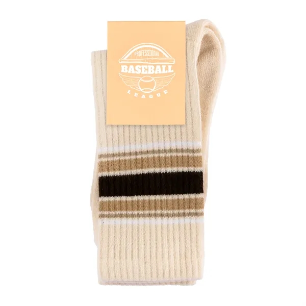 Athletic Cotton Blend Socks - Athletic Cotton Blend Socks - Image 1 of 1