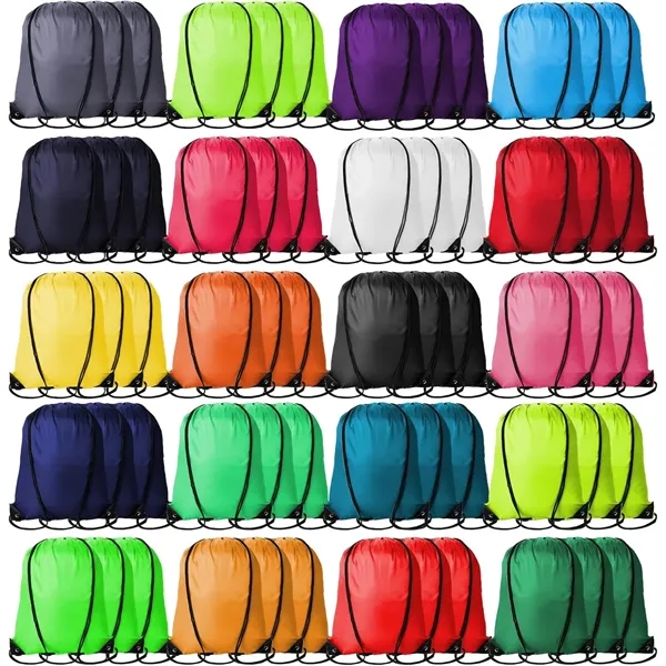 210D Polyester Drawstring Bags Cinch Sack - 210D Polyester Drawstring Bags Cinch Sack - Image 9 of 24