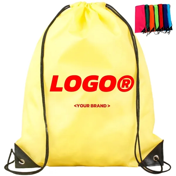 210D Polyester Drawstring Bags Cinch Sack - 210D Polyester Drawstring Bags Cinch Sack - Image 1 of 24