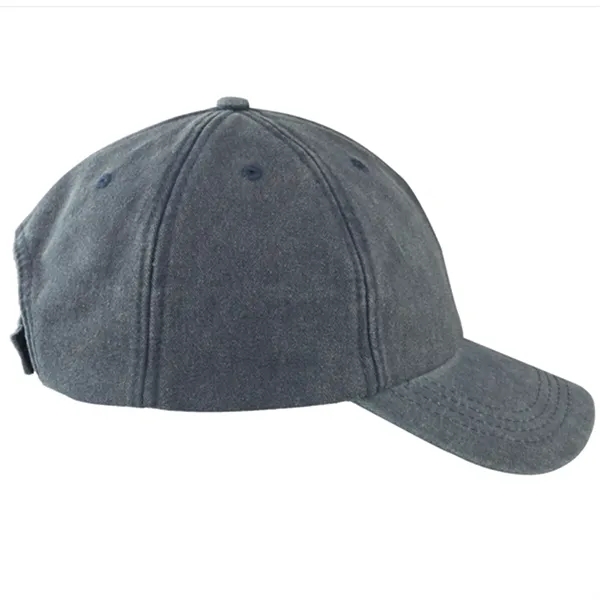 6 Panel Washed Cotton Unconstructed Cap - 6 Panel Washed Cotton Unconstructed Cap - Image 2 of 5