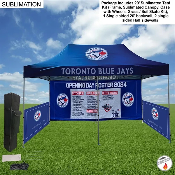 Full Tent Package 2, 20' Premium Sublimated Kit