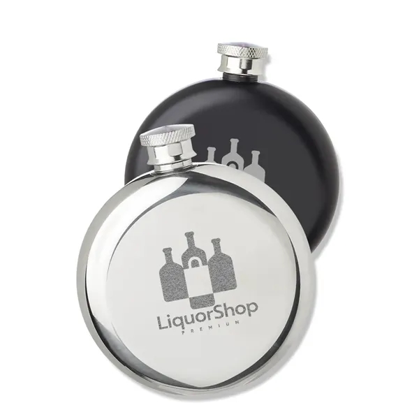 Novi 5 oz. Portable Hip Flask - Novi 5 oz. Portable Hip Flask - Image 0 of 4